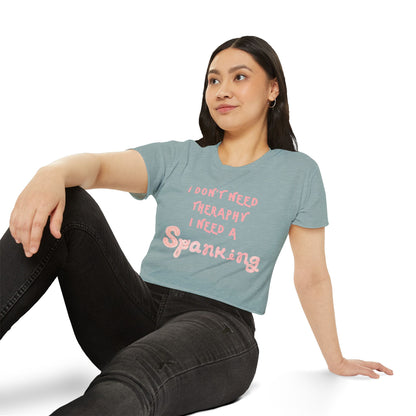 Spanking Required Women's Crop Top