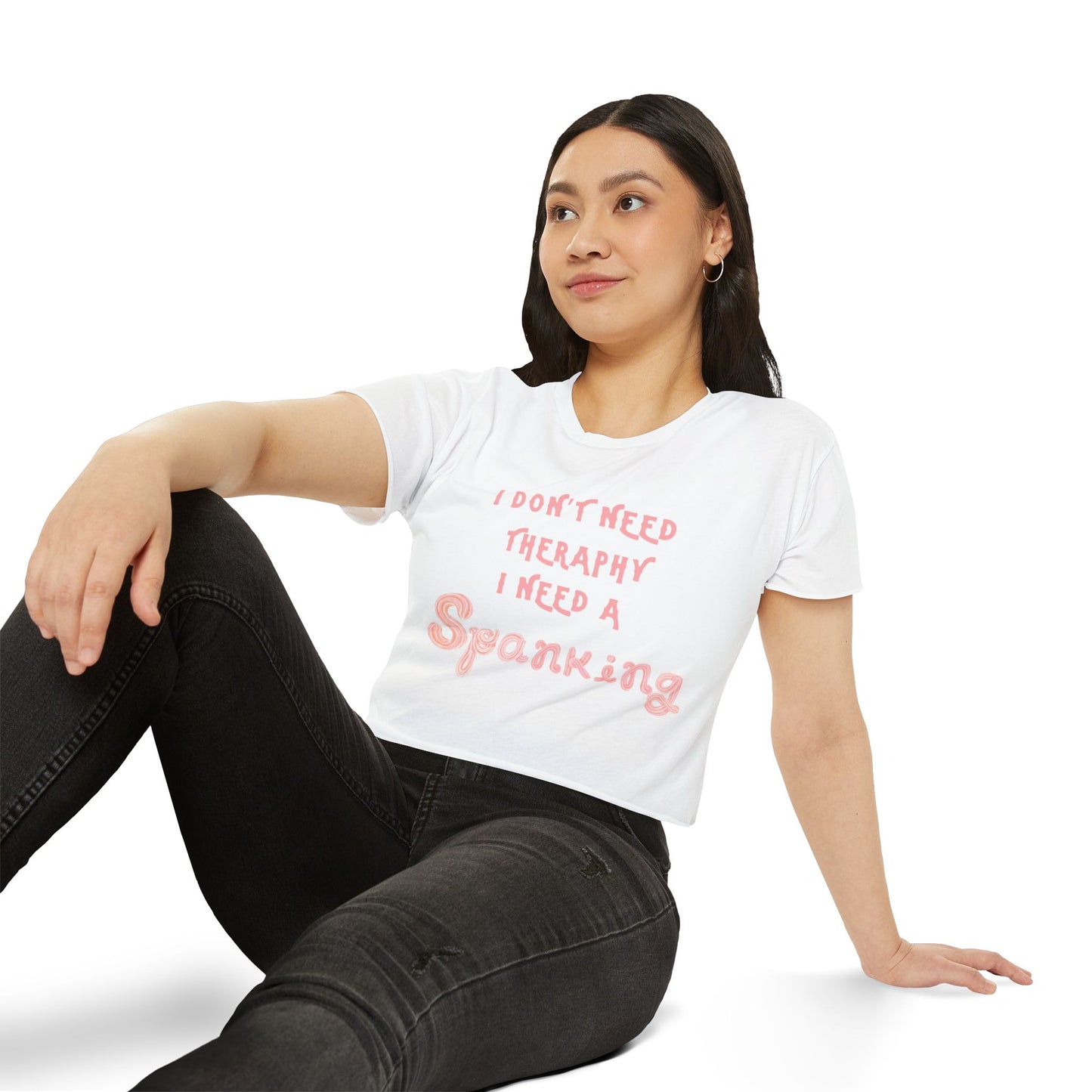 Spanking Required Women's Crop Top
