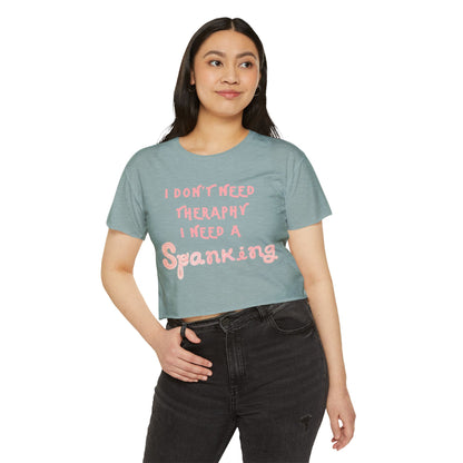 Spanking Required Women's Crop Top