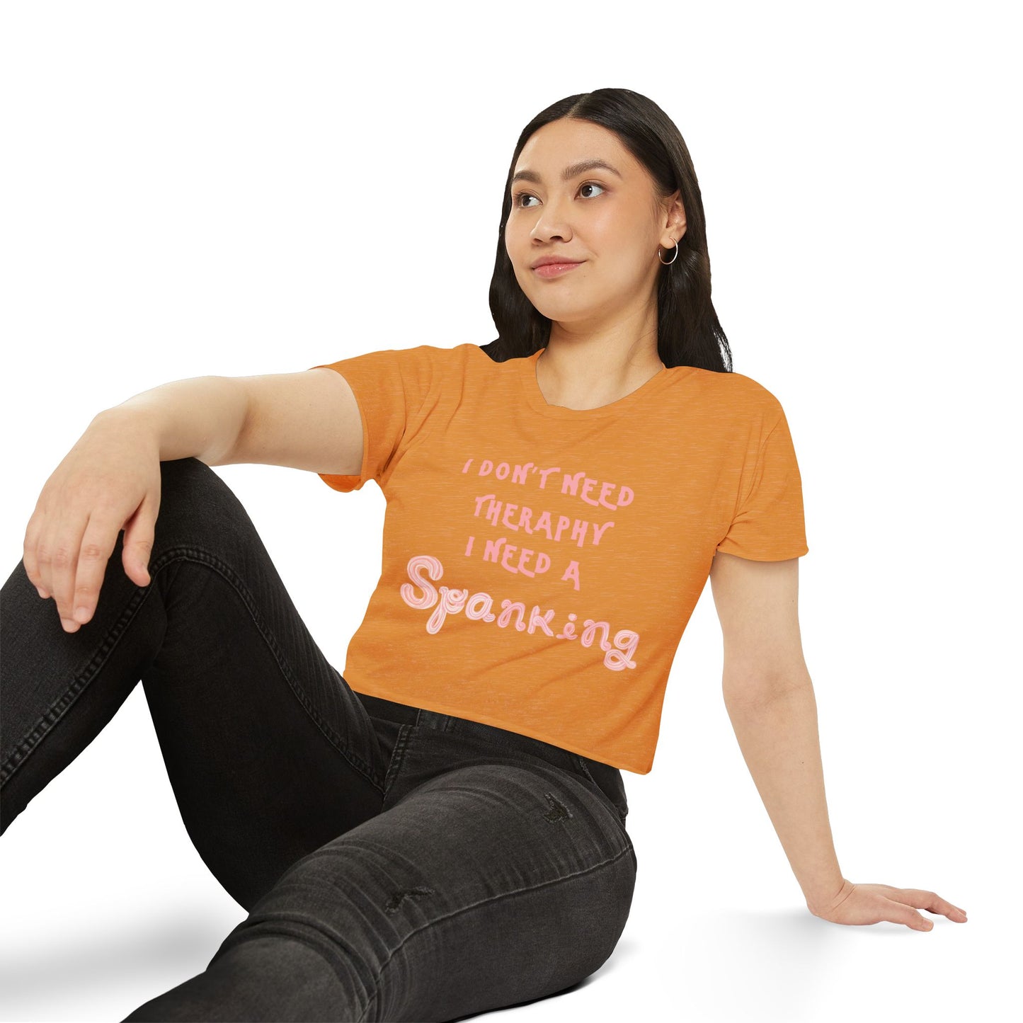 Spanking Required Women's Crop Top