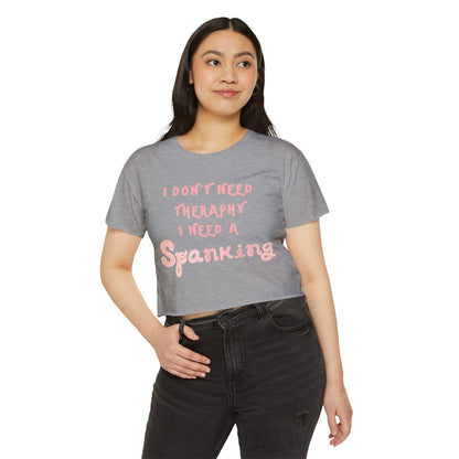 Spanking Required Women's Crop Top