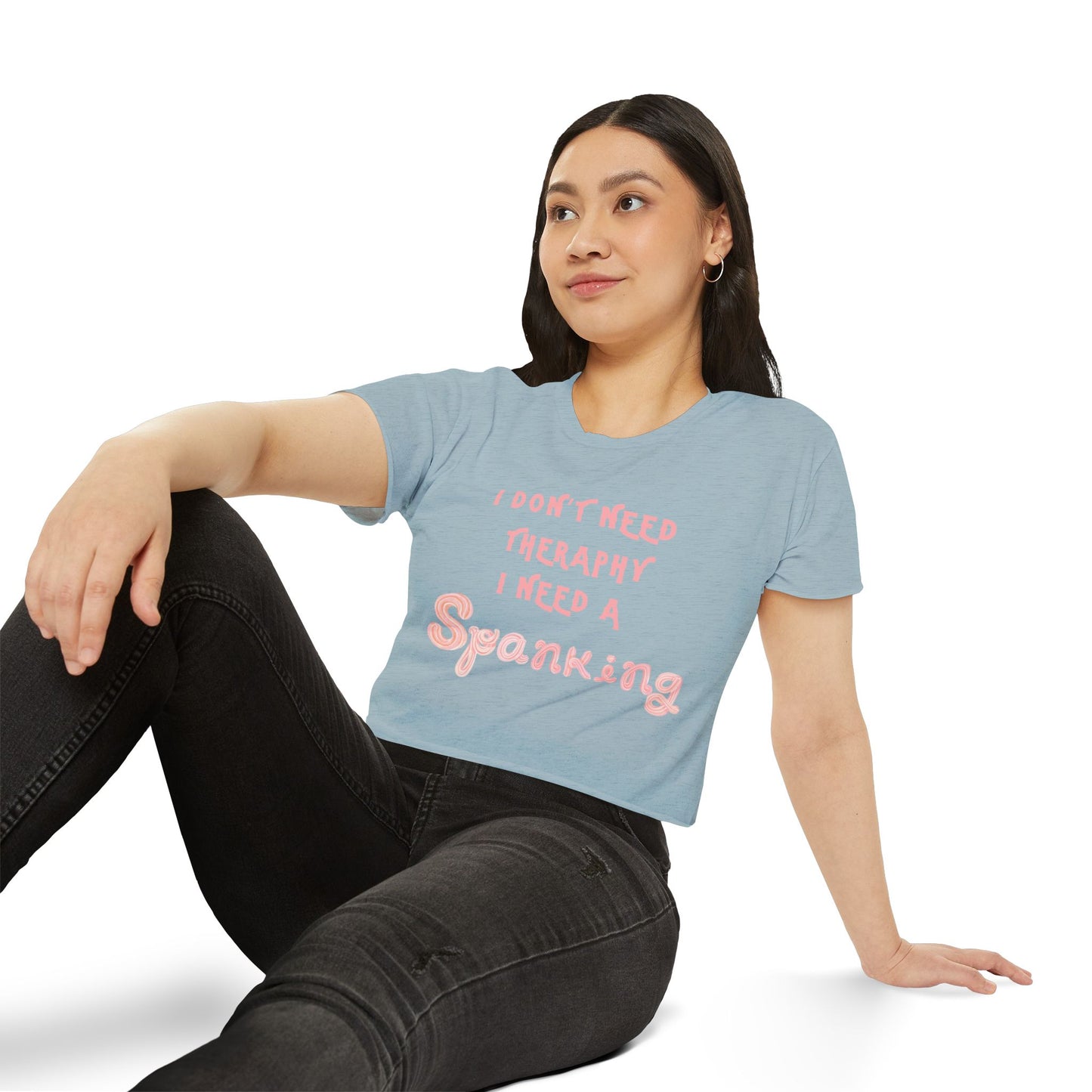 Spanking Required Women's Crop Top