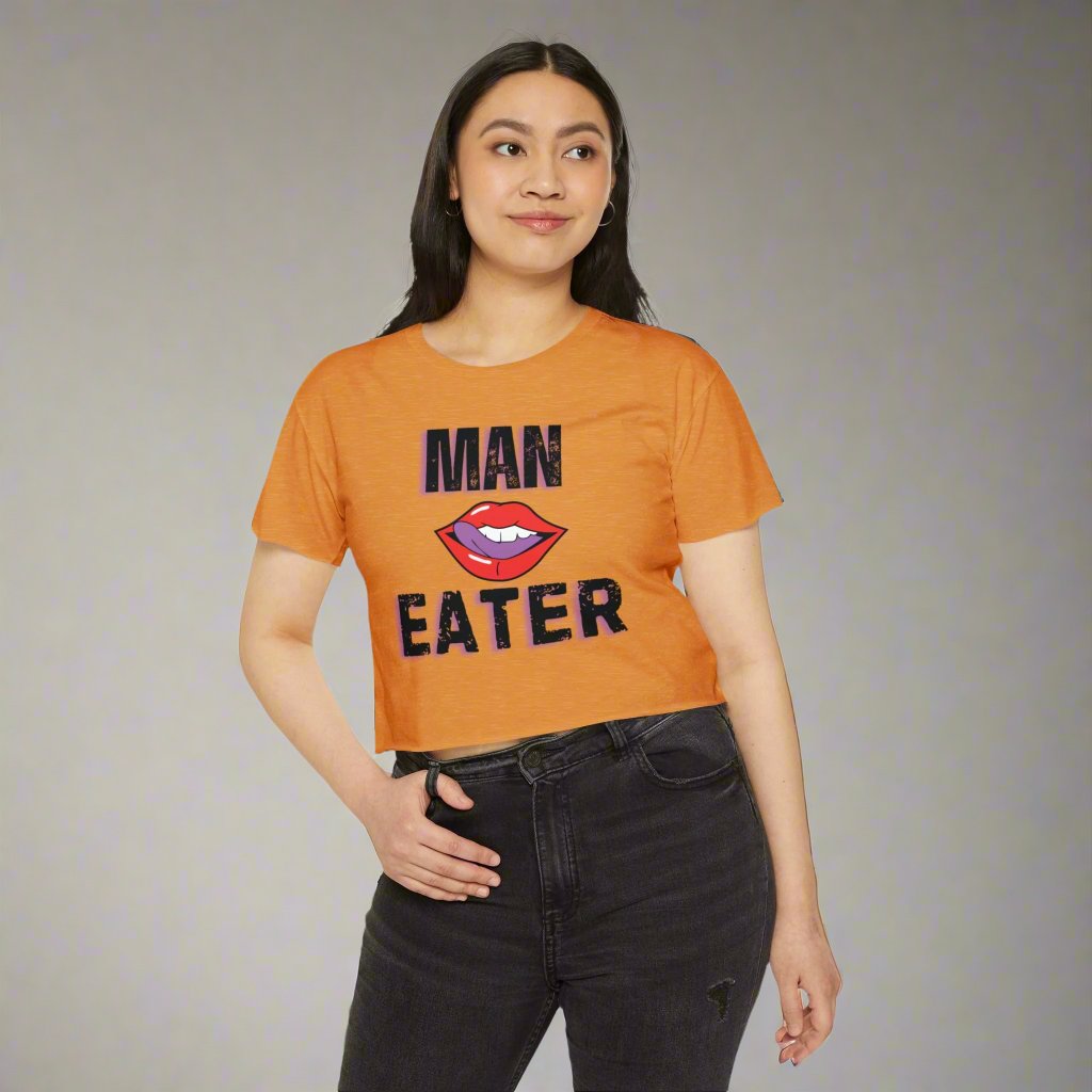 Man Eater Women Crop Top