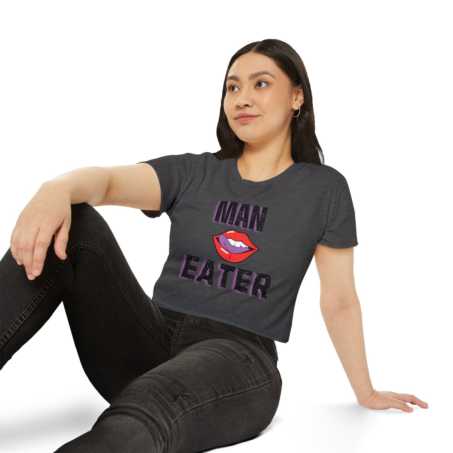 Man Eater Women Crop Top