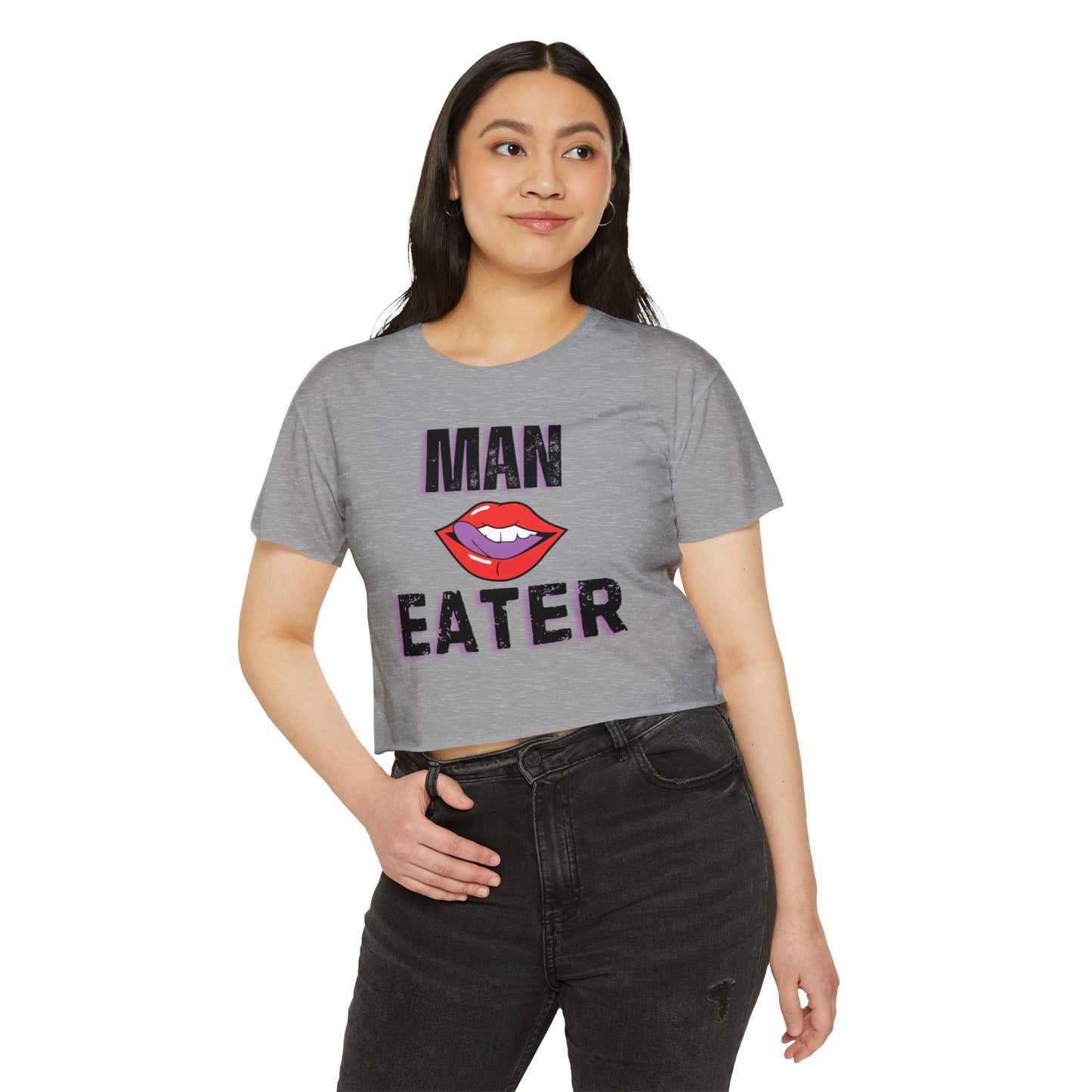 Man Eater Women Crop Top