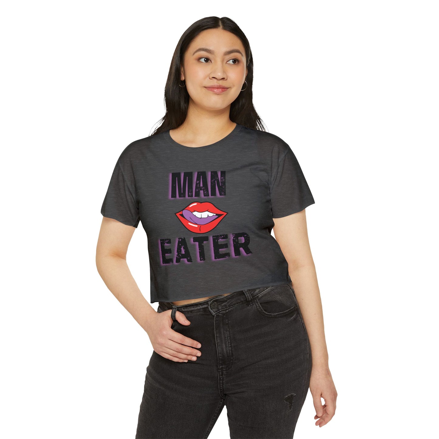 Man Eater Women Crop Top