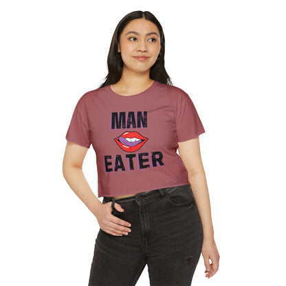 Man Eater Women Crop Top