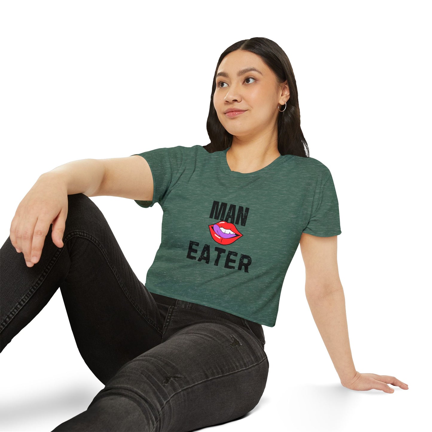 Person wearing My "Man Eater Crop Top"