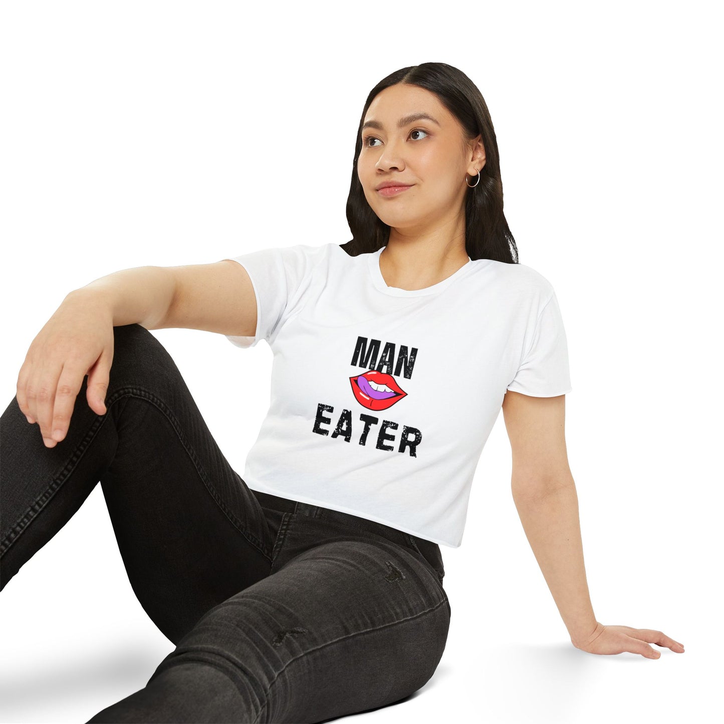 Person wearing My "Man Eater Crop Top"